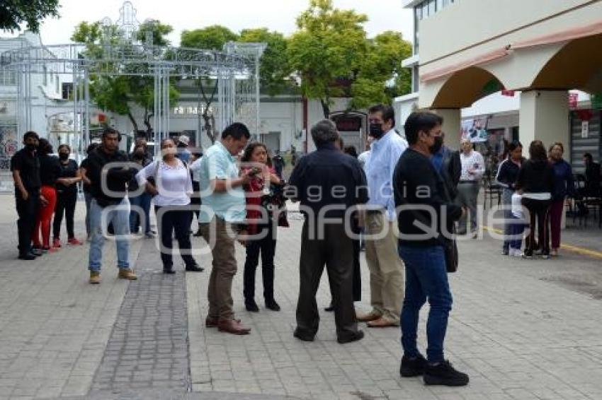 TEHUACÁN . SIMULACRO SISMO
