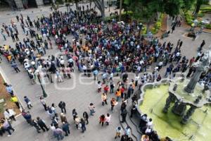 SIMULACRO SISMO . ZÓCALO