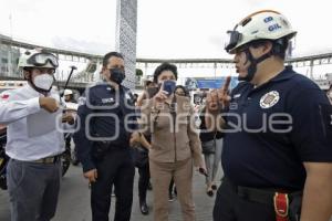 SIMULACRO SISMO . DISTRIBUIDOR VIAL