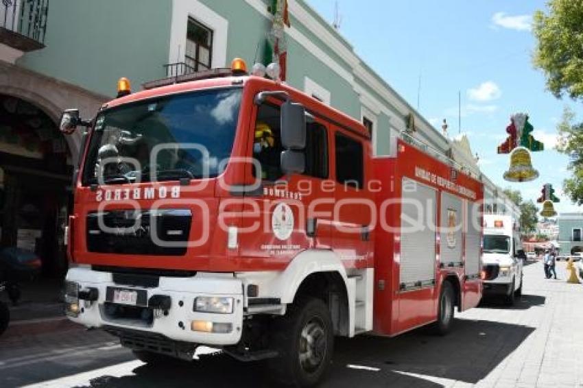 TLAXCALA . SIMULACRO DE SISMO