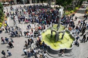 SIMULACRO SISMO . ZÓCALO