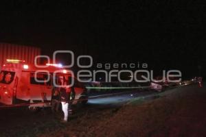 TLAXCALA . ACCIDENTE AUTOMOVILÍSTICO