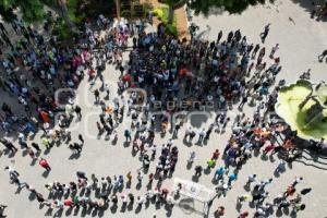 SIMULACRO SISMO . ZÓCALO