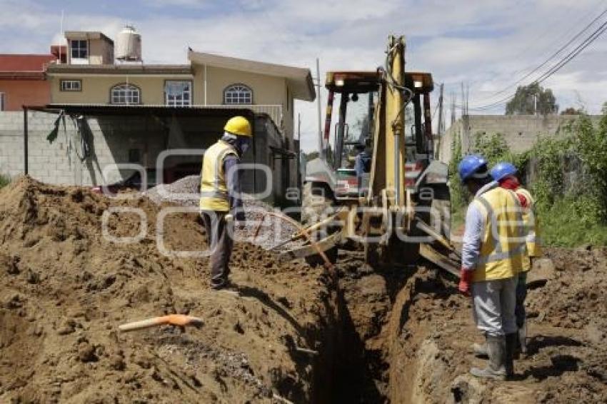 SAN ANDRÉS CHOLULA . ADOQUINAMIENTO