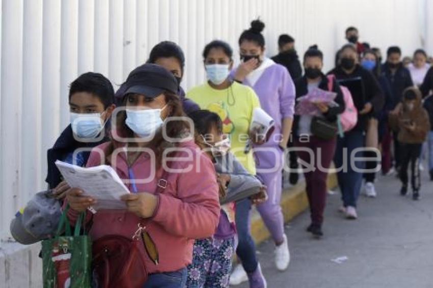 VACUNACIÓN . MENORES SEGUNDA DOSIS