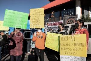 TLAXCALA . MANIFESTACIÓN SALUD