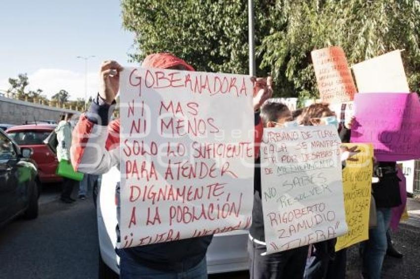 TLAXCALA . MANIFESTACIÓN SALUD