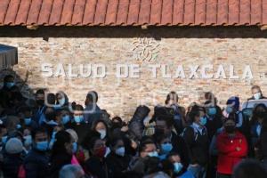 TLAXCALA . MANIFESTACIÓN SALUD