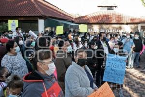 TLAXCALA . MANIFESTACIÓN SALUD