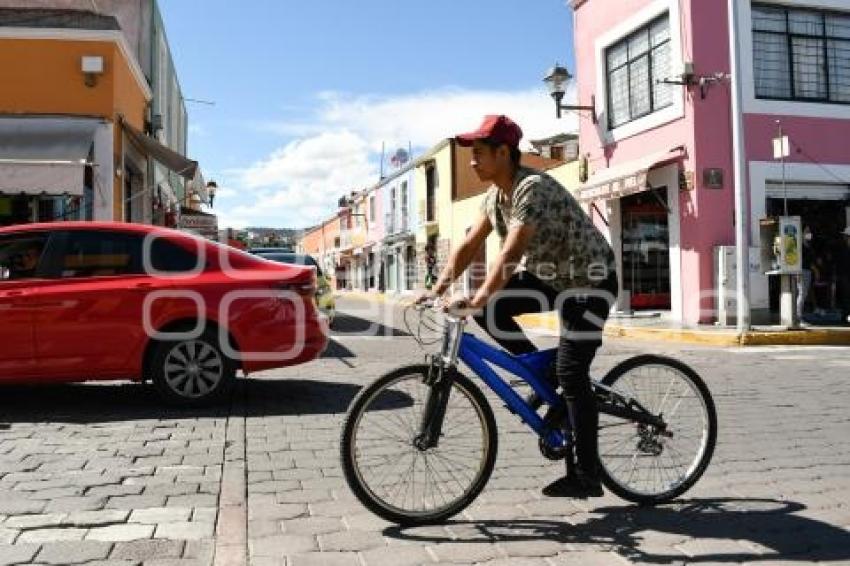 TLAXCALA . DÍA MUNDIAL SIN AUTO