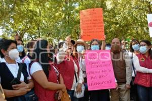 TLAXCALA . PROTESTA SNTSA