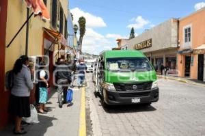 TLAXCALA . TRANSPORTE PÚBLICO