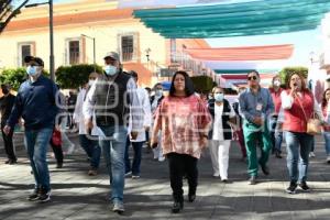 TLAXCALA . PROTESTA SNTSA