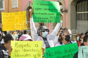 TLAXCALA . PROTESTA SNTSA