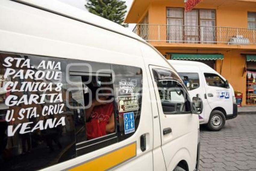 TLAXCALA . TRANSPORTE PÚBLICO