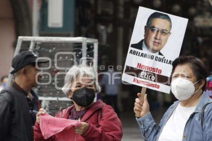 MANIFESTACIÓN ABELARDO CUELLAR