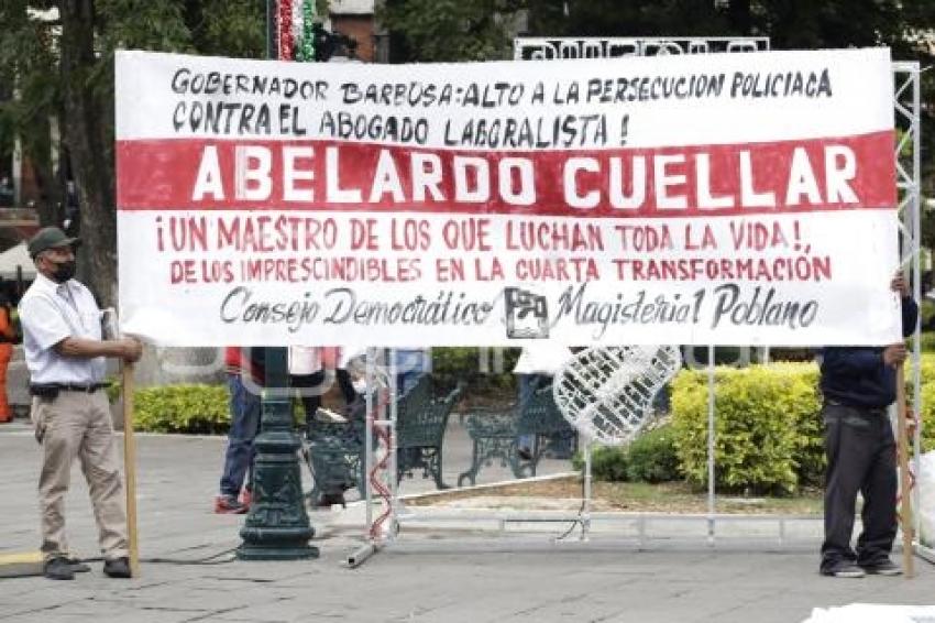 MANIFESTACIÓN ABELARDO CUELLAR