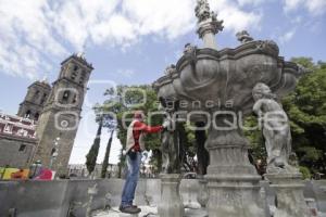 FUENTE DE SAN MIGUEL . CAPA DE SELLADO