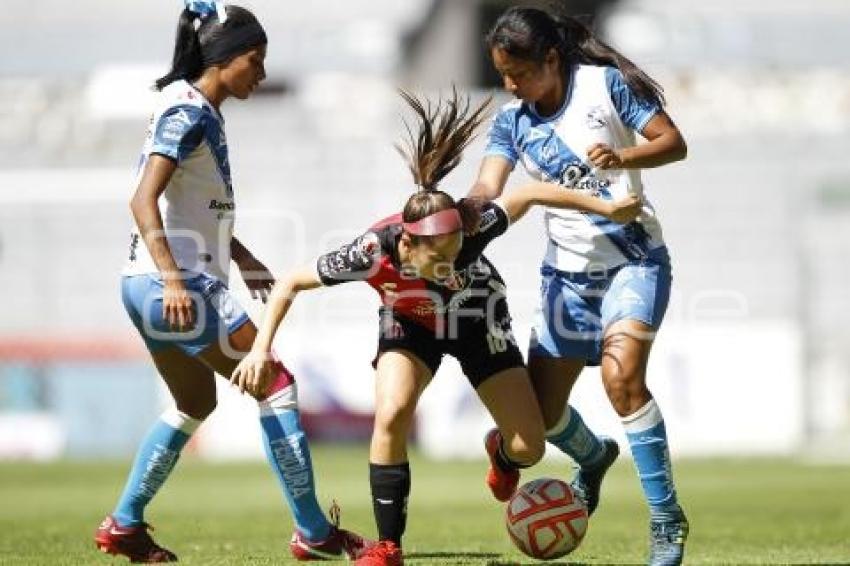 FÚTBOL FEMENIL . ATLAS VS PUEBLA