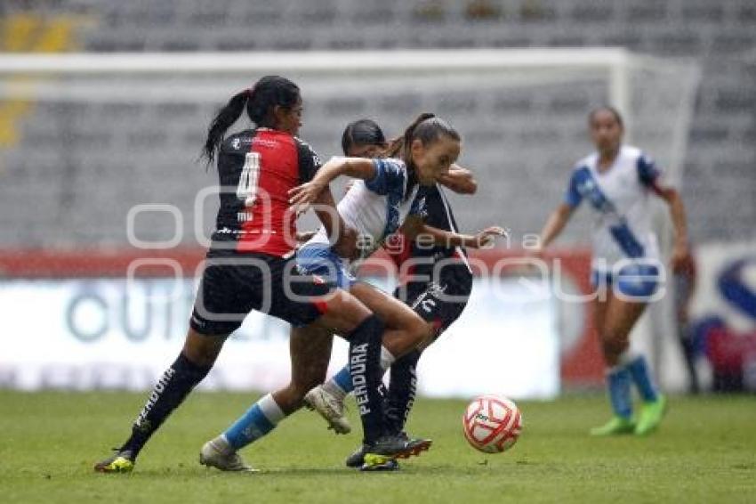 FÚTBOL FEMENIL . ATLAS VS PUEBLA