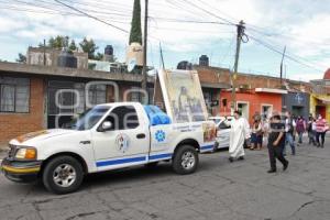 ATLIXCO . ANTORCHA GUADALUPANA