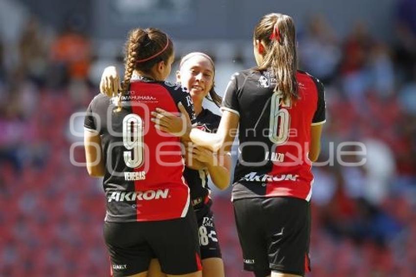 FÚTBOL FEMENIL . ATLAS VS PUEBLA