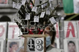 MANIFESTACIÓN . DESAPARECIDOS AYOTZINAPA