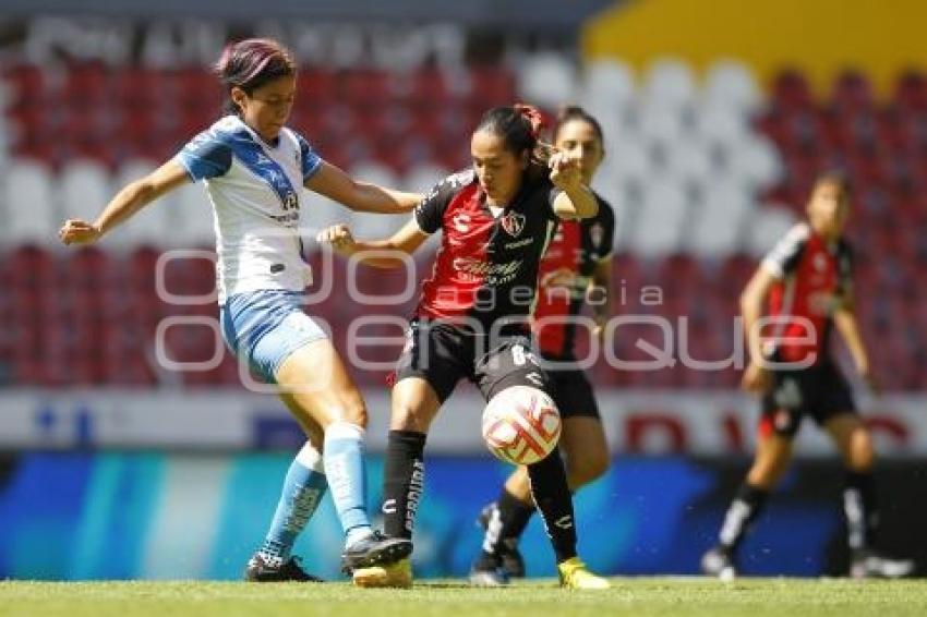 FÚTBOL FEMENIL . ATLAS VS PUEBLA