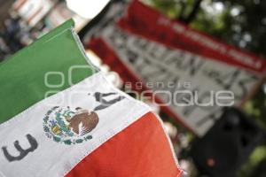 MANIFESTACIÓN . DESAPARECIDOS AYOTZINAPA