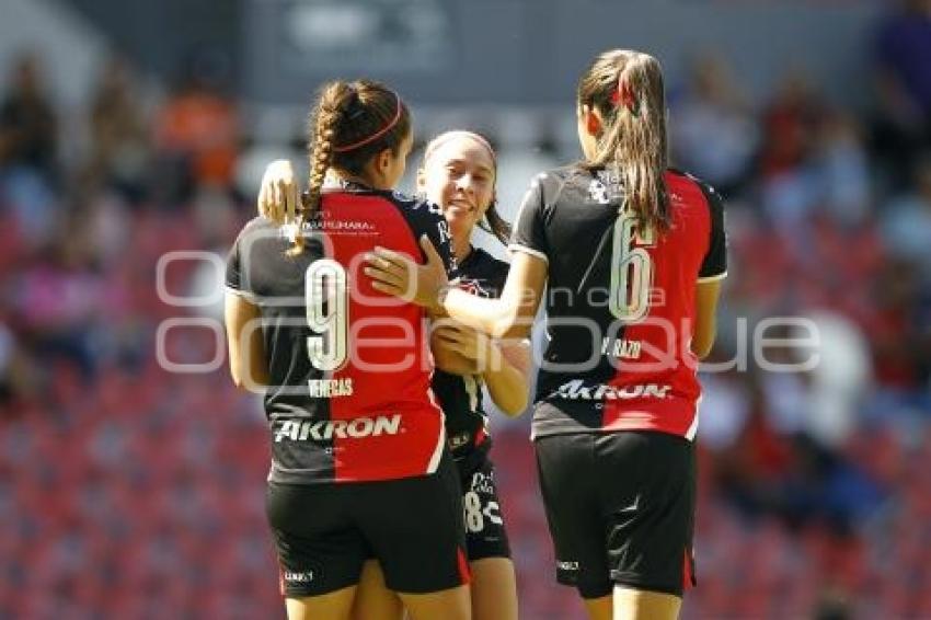 FÚTBOL FEMENIL . ATLAS VS PUEBLA