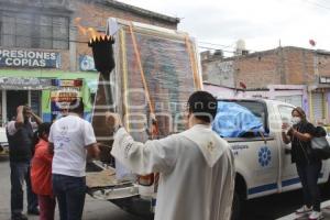 ATLIXCO . ANTORCHA GUADALUPANA