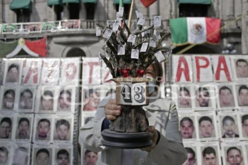 MANIFESTACIÓN . DESAPARECIDOS AYOTZINAPA