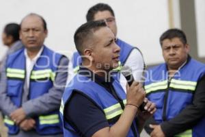 SAN ANDRÉS CHOLULA . PRIMERA PIEDRA SUB COMISARÍA