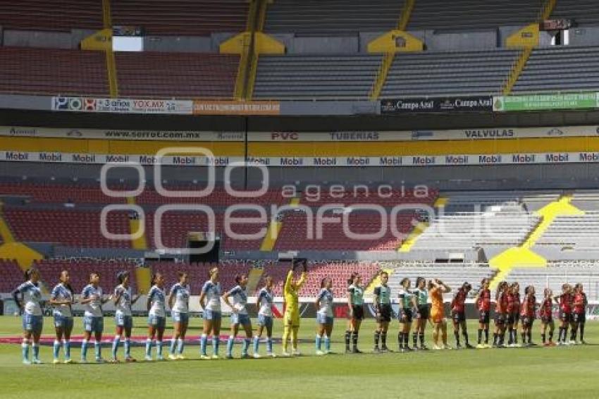 FÚTBOL FEMENIL . ATLAS VS PUEBLA