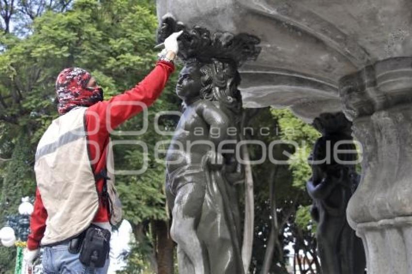 FUENTE DE SAN MIGUEL . CAPA DE SELLADO