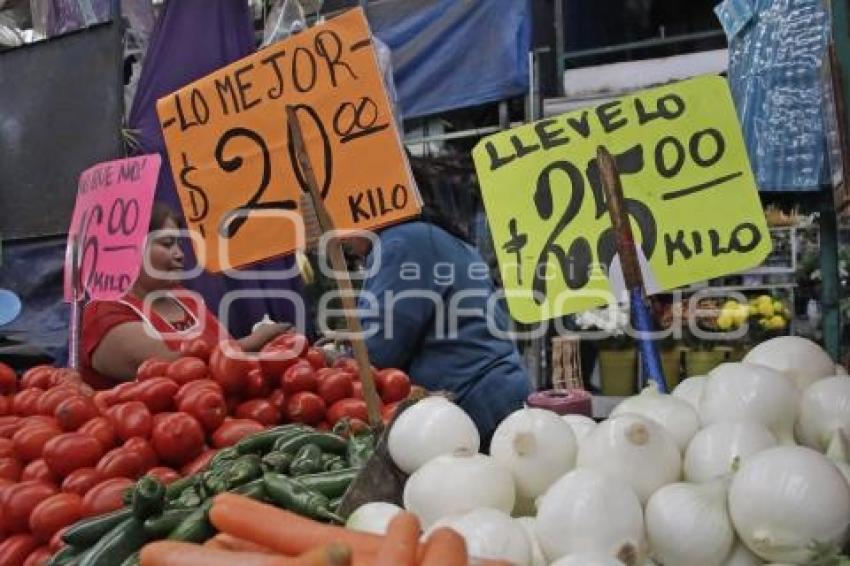 SAN PEDRO CHOLULA . AUMENTO PRECIO CEBOLLA