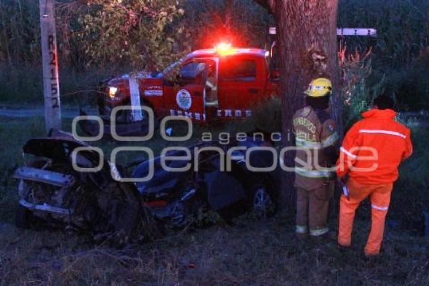 TLAXCALA . ACCIDENTE VIAL