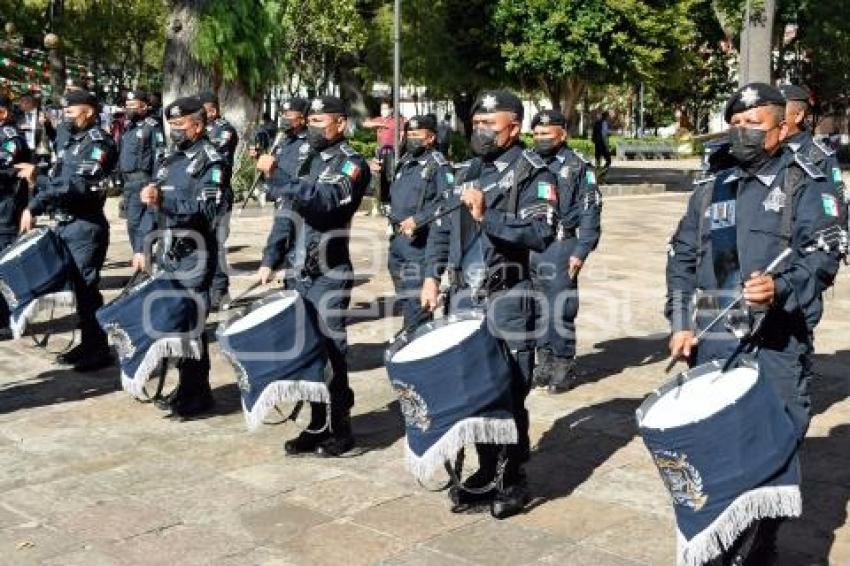 TLAXCALA . CEREMONIA INDEPENDENCIA