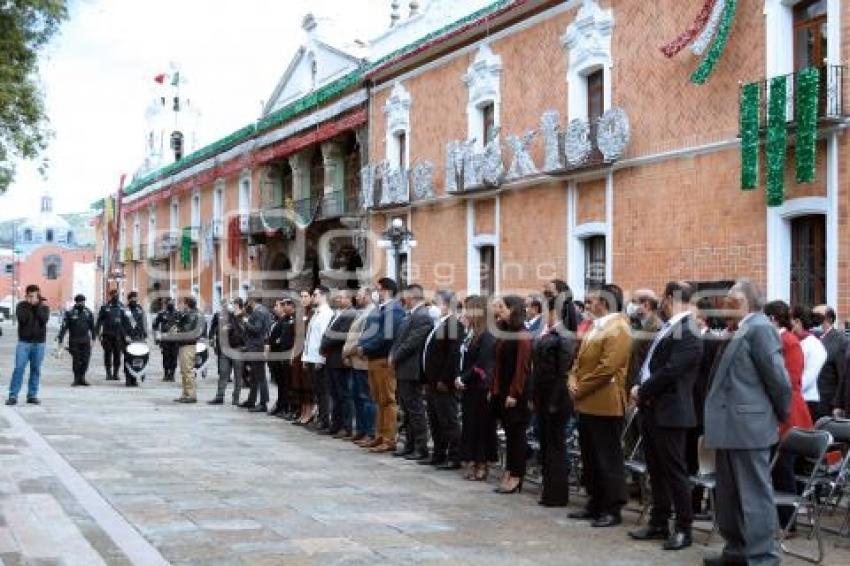 TLAXCALA . CEREMONIA INDEPENDENCIA