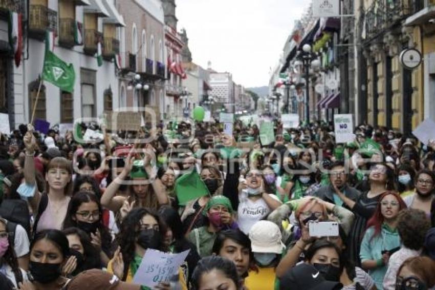 MANIFESTACIÓN LEGALIZACIÓN ABORTO