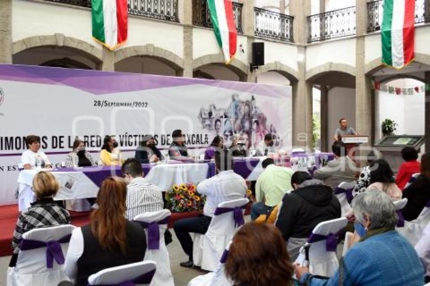 TLAXCALA . FORO RED DE VÍCTIMAS