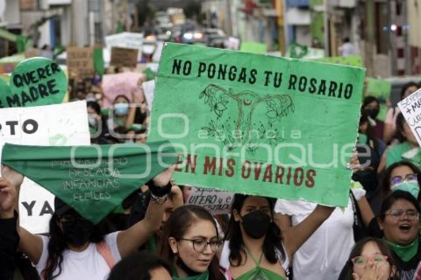 MANIFESTACIÓN LEGALIZACIÓN ABORTO