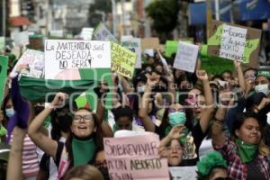 MANIFESTACIÓN LEGALIZACIÓN ABORTO