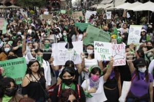 MANIFESTACIÓN LEGALIZACIÓN ABORTO