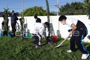 SAN ANDRÉS CHOLULA . JORNADA DE FORESTACIÓN