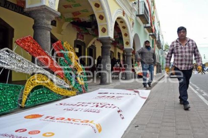 TLAXCALA . RETIRO ADORNOS PATRIOS