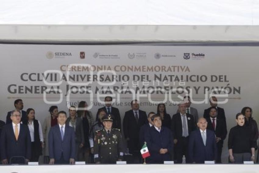 CEREMONIA .NATALICIO MORELOS Y PAVÓN