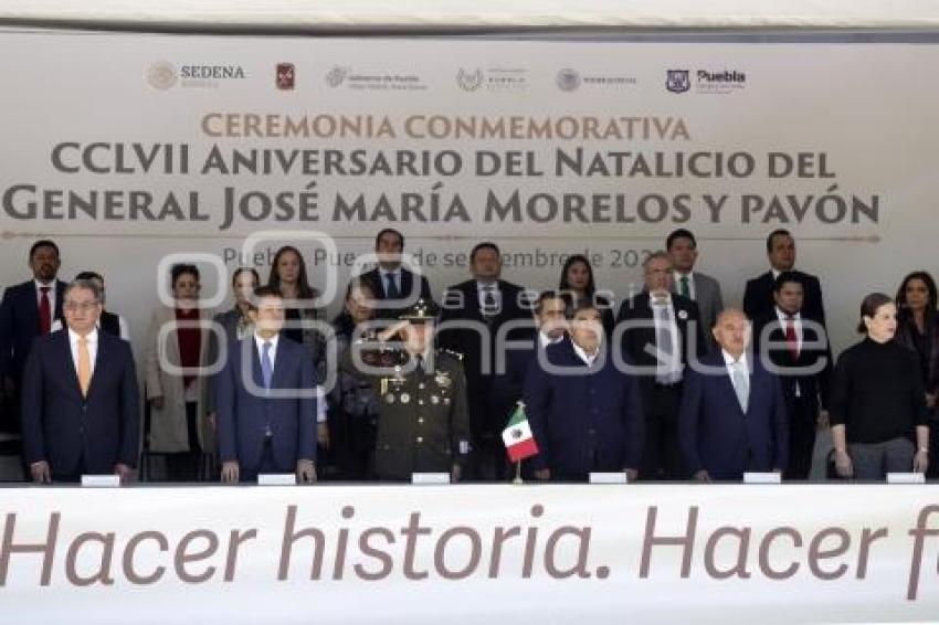 CEREMONIA .NATALICIO MORELOS Y PAVÓN