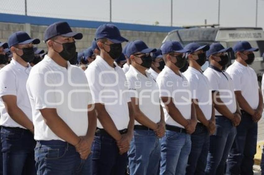 SAN ANDRÉS CHOLULA . POLICÍAS