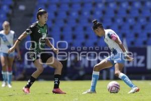 FÚTBOL FEMENIL . PUEBLA VS SANTOS